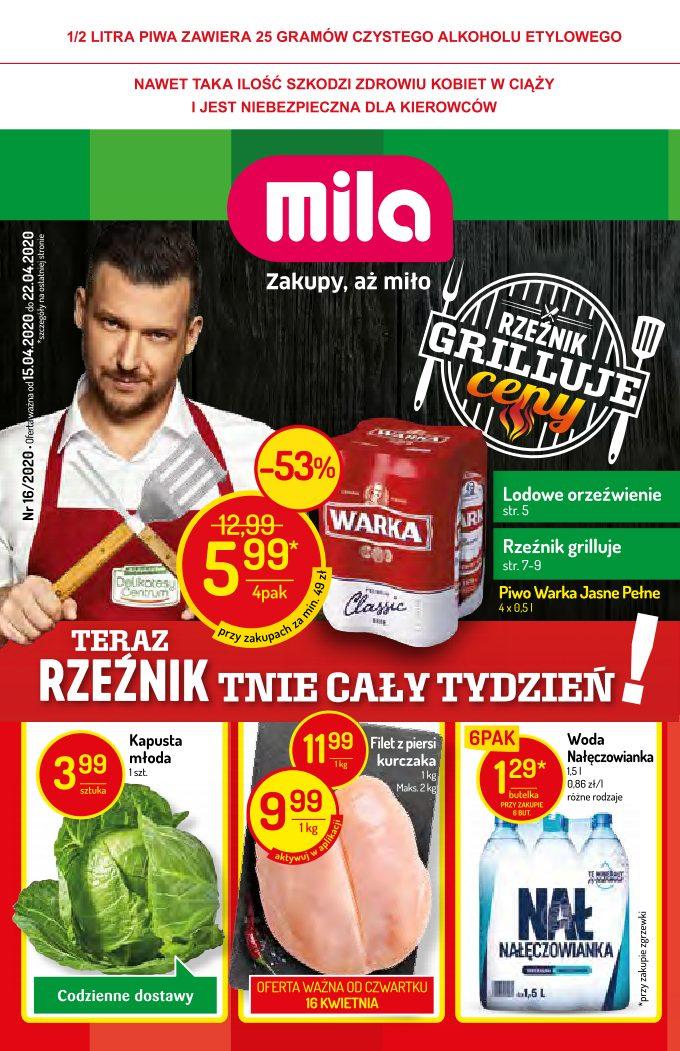 Gazetka promocyjna Mila str. 1