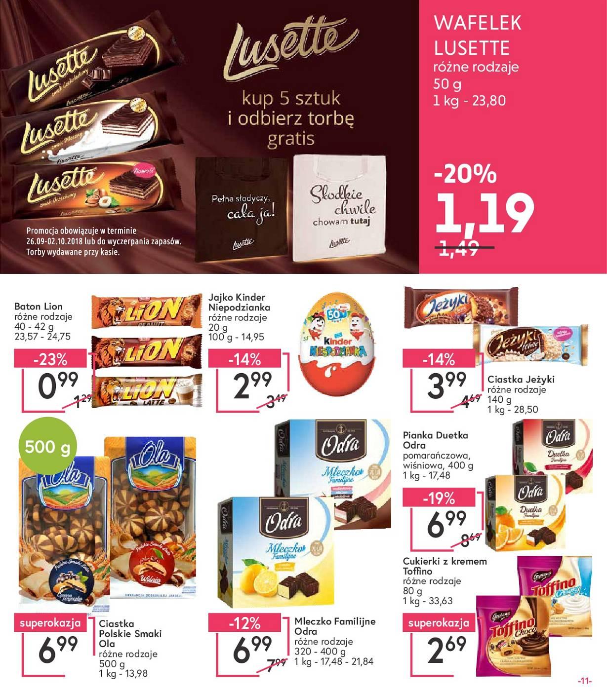 Gazetka promocyjna Mila str. 11