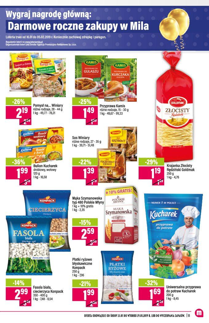 Gazetka promocyjna Mila str. 11