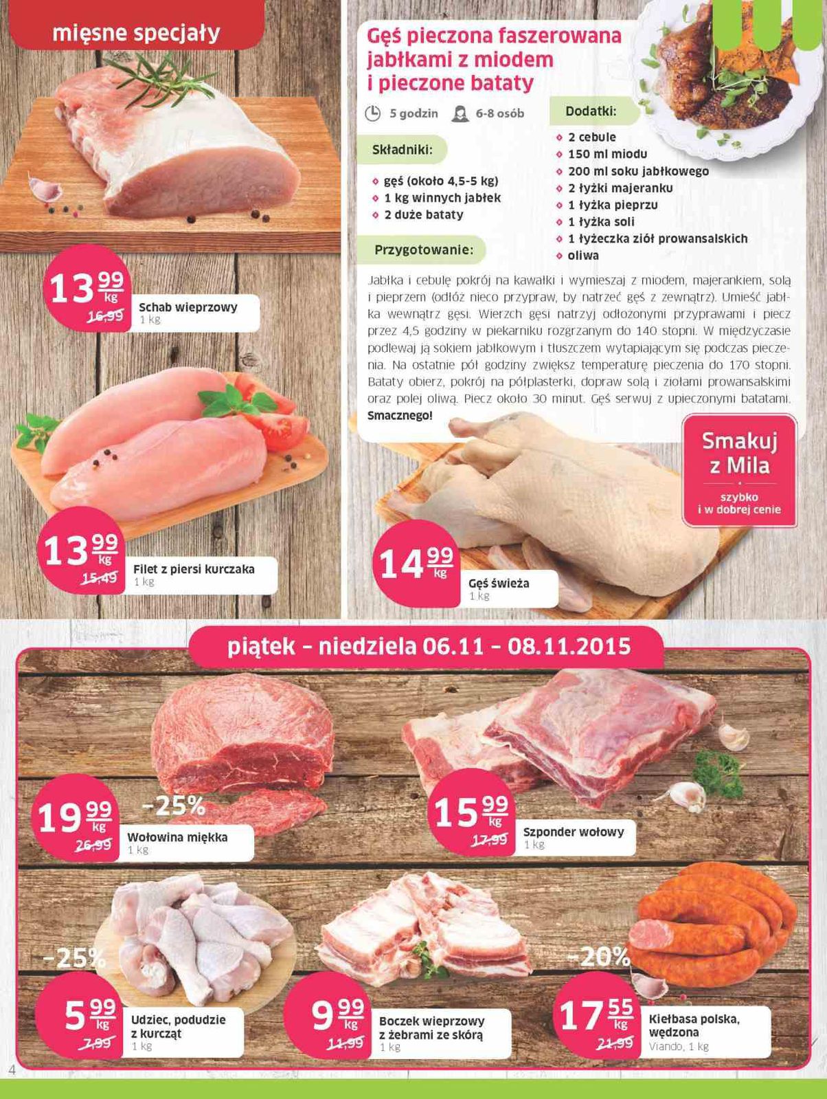 Gazetka promocyjna Mila str. 4