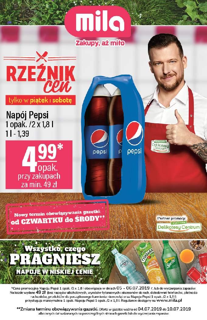 Gazetka promocyjna Mila str. 1