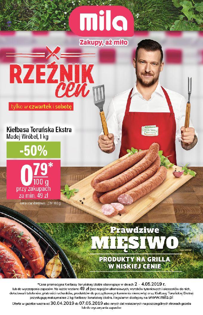 Gazetka promocyjna Mila str. 1