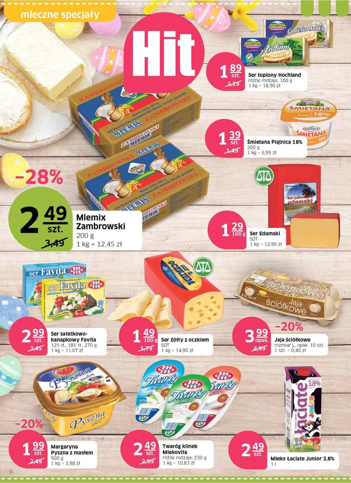 Gazetka promocyjna Mila str. 8