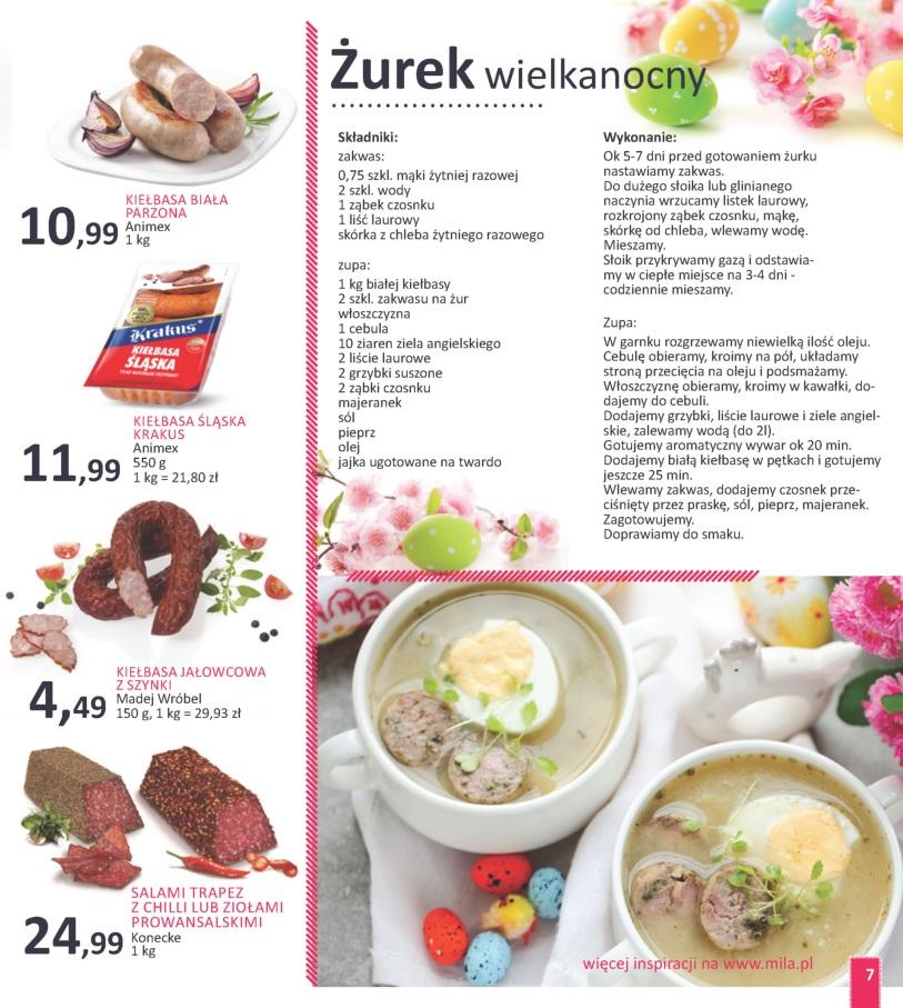 Gazetka promocyjna Mila str. 7