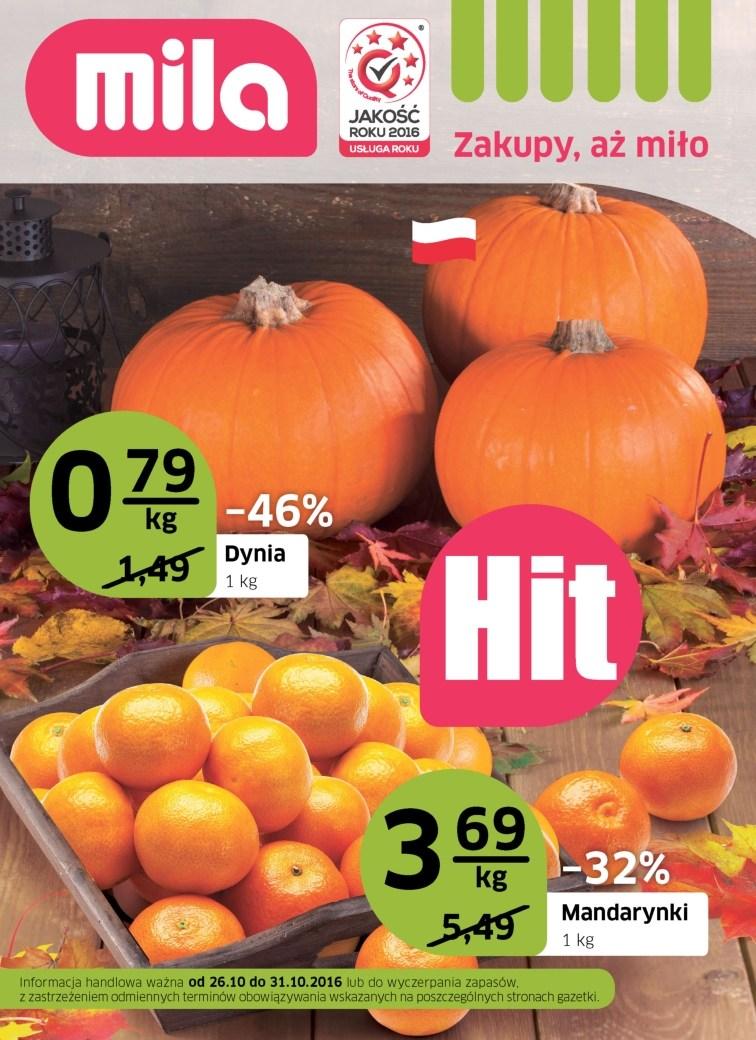 Gazetka promocyjna Mila str. 1